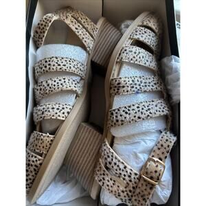 Women’s Shoes size 10 Caileigh Cheetah Beige New CL By Laundry